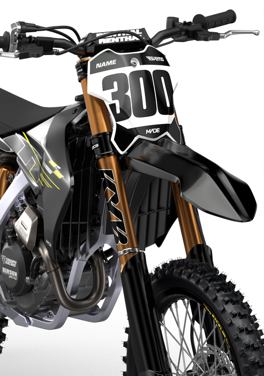 TRIUMPH ROLLER BLACK NUMMERKIT