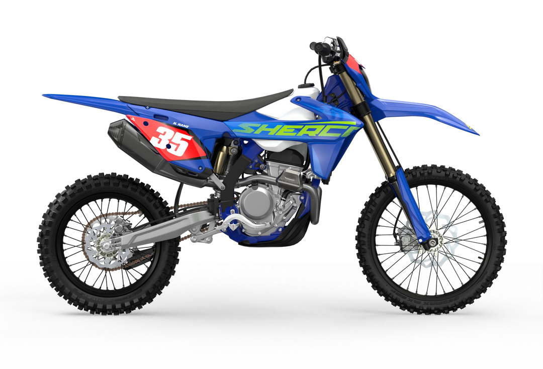 SHERCO ROLLER BLUE NUMMERKIT