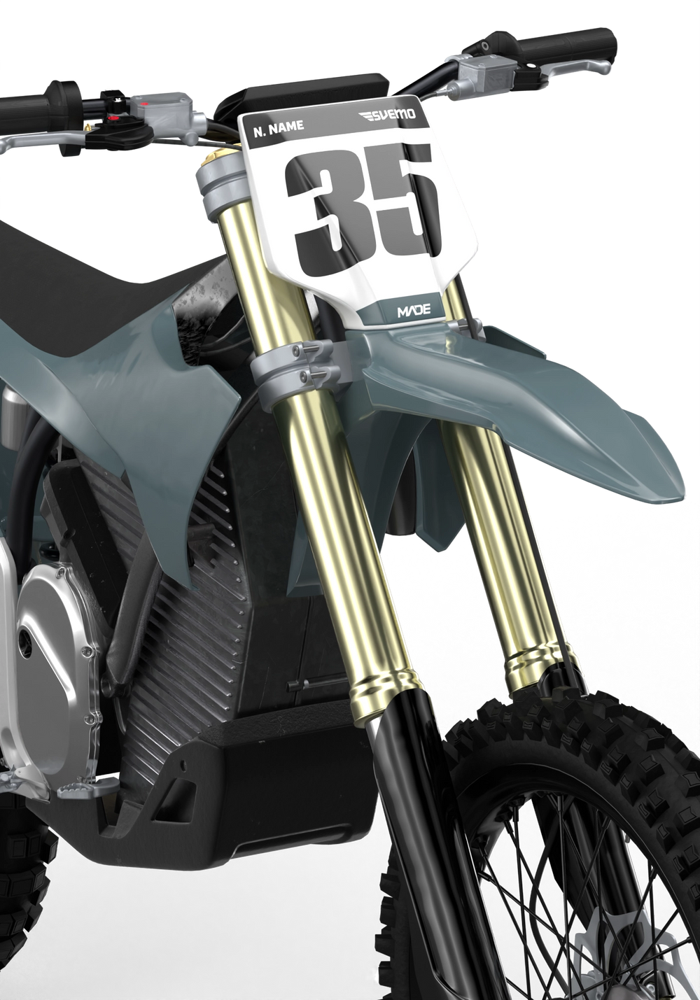 STARK VARG ROLLER GREY NUMMERKIT