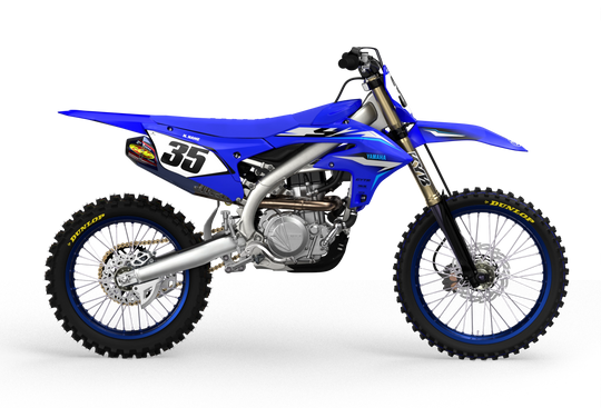 YAMAHA ROLLER BLUE NUMMERKIT