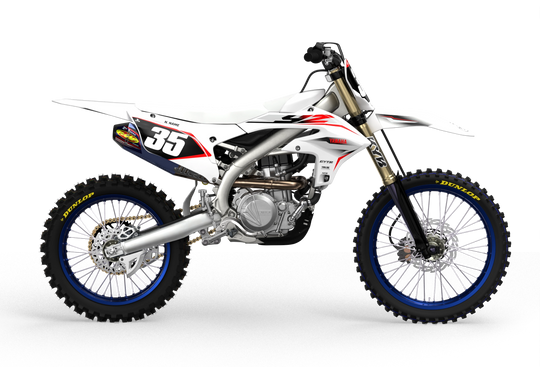 YAMAHA ROLLER WHITE NUMMERKIT