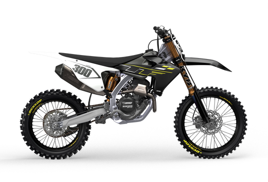 TRIUMPH ROLLER WHITE NUMMERKIT