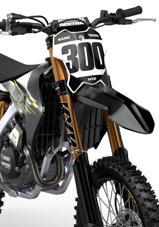 TRIUMPH ROLLER WHITE NUMMERKIT