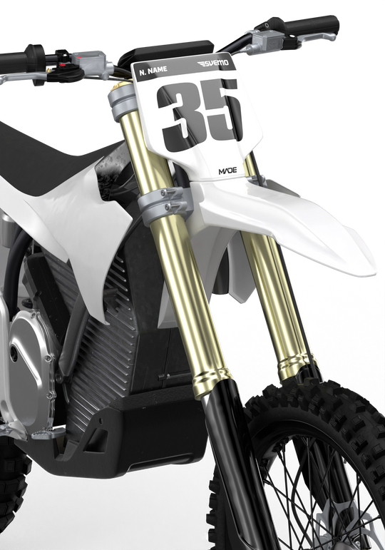 STARK VARG ROLLER WHITE NUMMERKIT