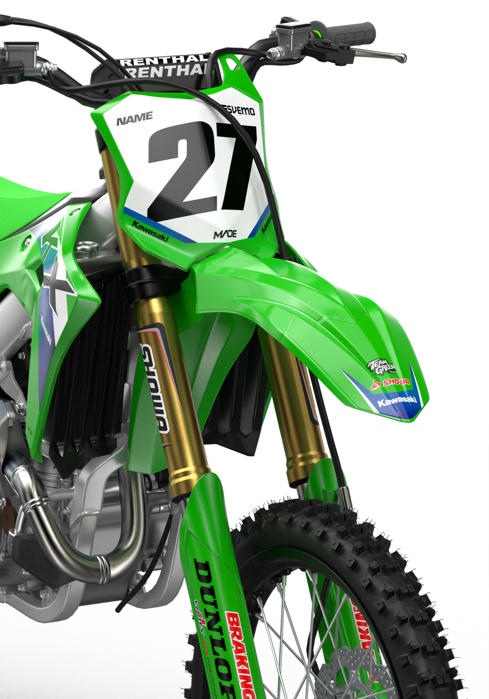 KAWASAKI STOCK 26 DEKALKIT
