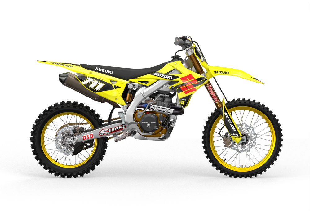 Suzuki RMZ Graphics for protection from madestickers.com Purple#color_purple