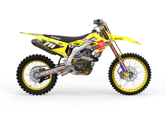 Suzuki RMZ Graphics for protection from madestickers.com Purple#color_purple
