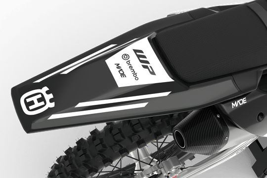 HUSQVARNA SWISS GRAPHICS KIT - Madestickers Black#color_black