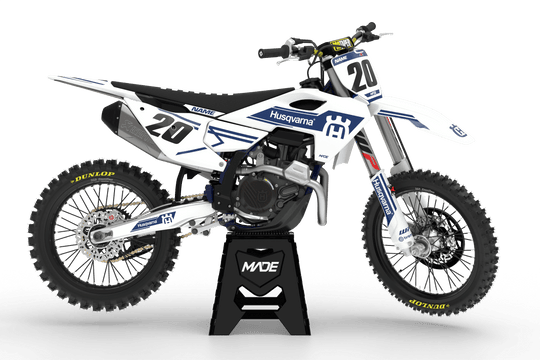 HUSQVARNA SWISS GRAPHICS KIT - Madestickers Blue#color_blue