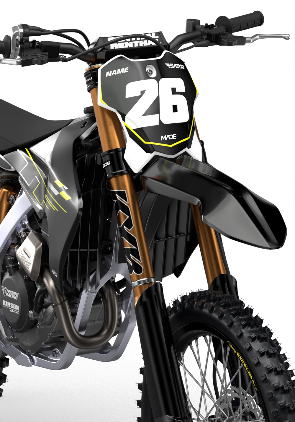 TRIUMPH TRAIN NUMMERKIT