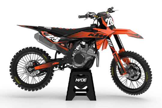 KTM LIMIT GRAPHICS KIT - Madestickers Black#color_black