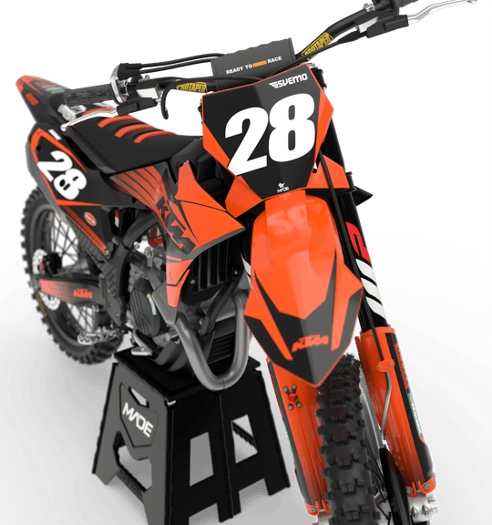 KTM LIMIT GRAPHICS KIT - Madestickers Black#color_black