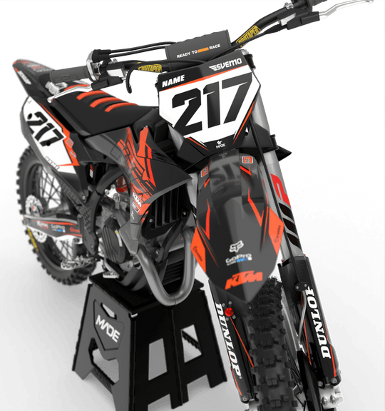 KTM POINT GRAPHICS KIT - Madestickers Black#color_black