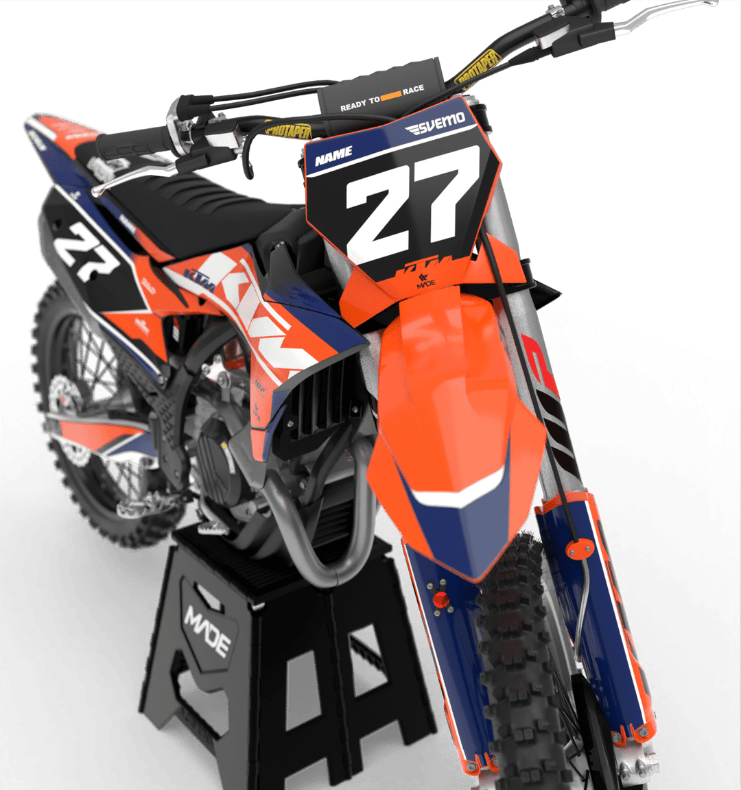 KTM PRIME GRAPHICS KIT - Madestickers Orange#color_orange