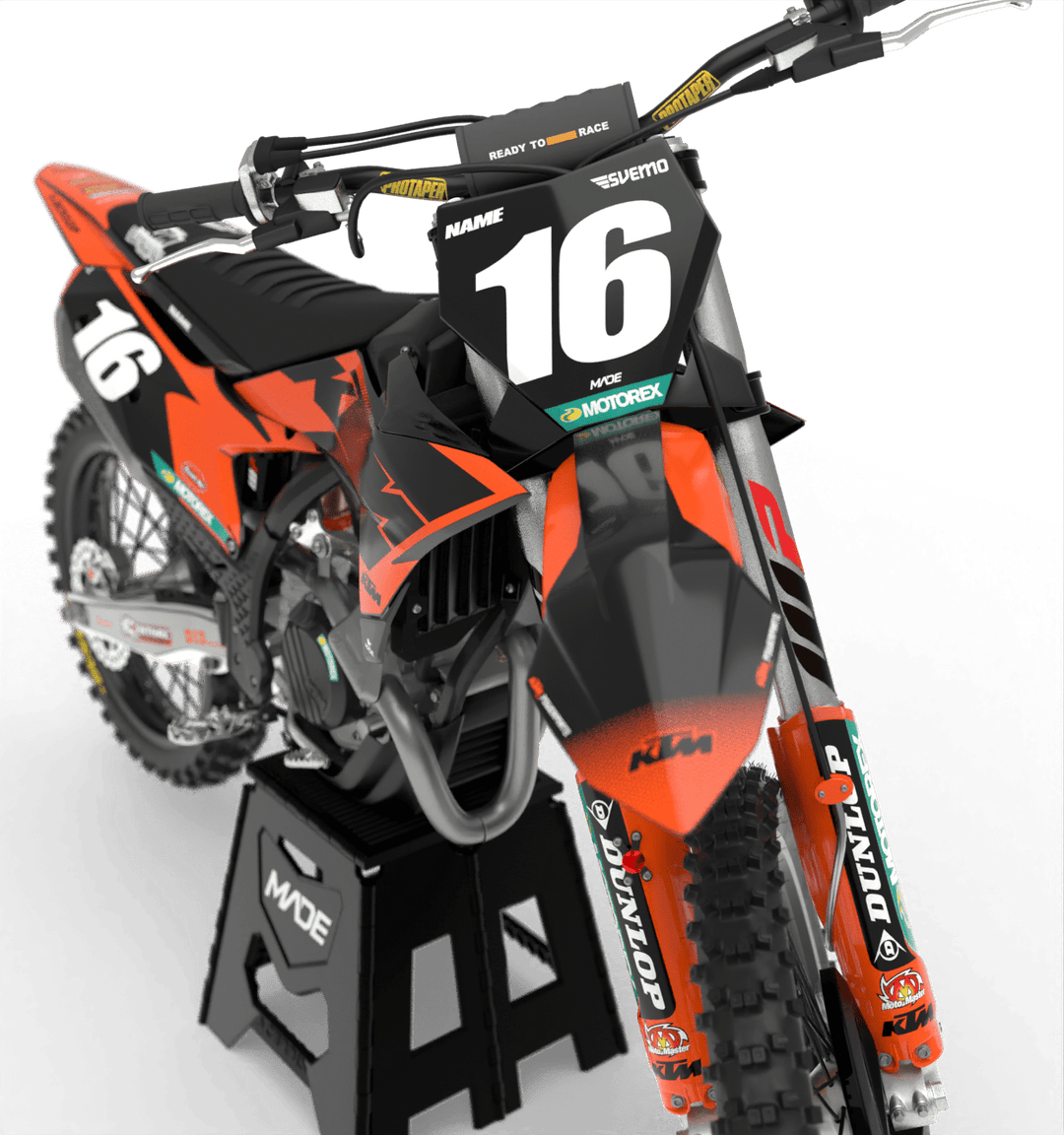 KTM-graphic kit - Madestickers 
Black#color_black