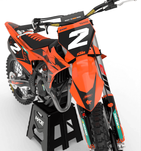 KTM STEALTH GRAPHICS KIT - Madestickers Orange#color_orange