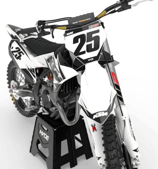 KTM-graphic kit - Madestickers 
White#color_white