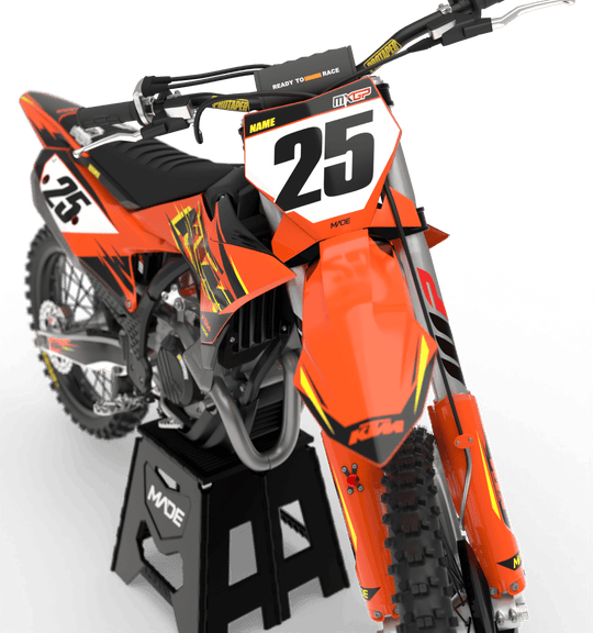 KTM-graphic kit - Madestickers 
Yellow#color_yellow