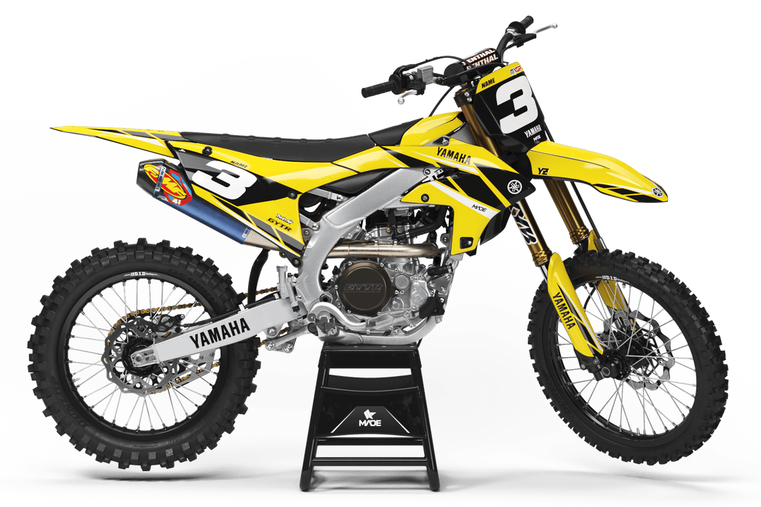 YAMAHA INFINITY GRAPHICS KIT - Madestickers Yellow#color_yellow