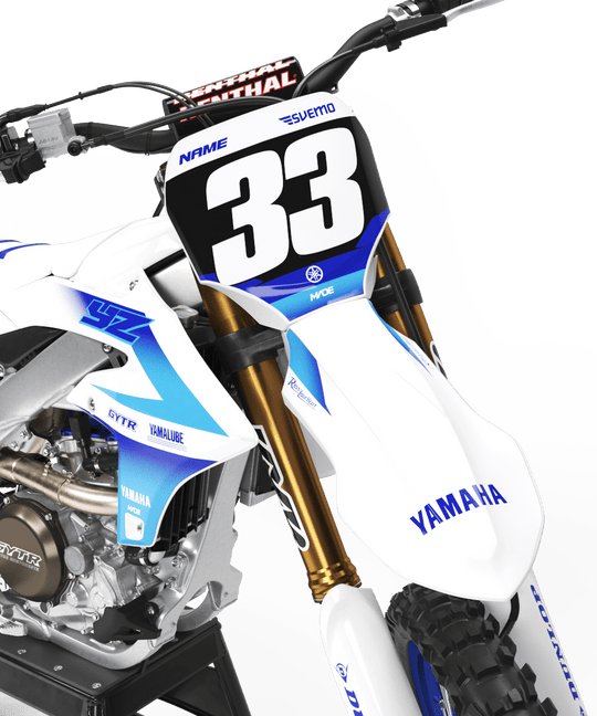 YAMAHA SINNER GRAPHICS KIT - Madestickers White#color_white