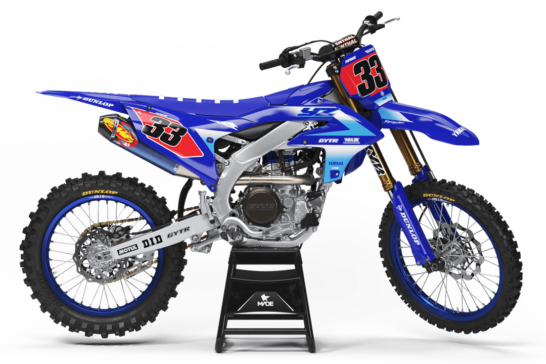 YAMAHA SINNER GRAPHICS KIT - Madestickers Blue#color_blue