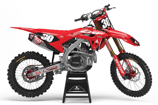 HONDA RACER GRAPHICS KIT - Madestickers Red#color_red