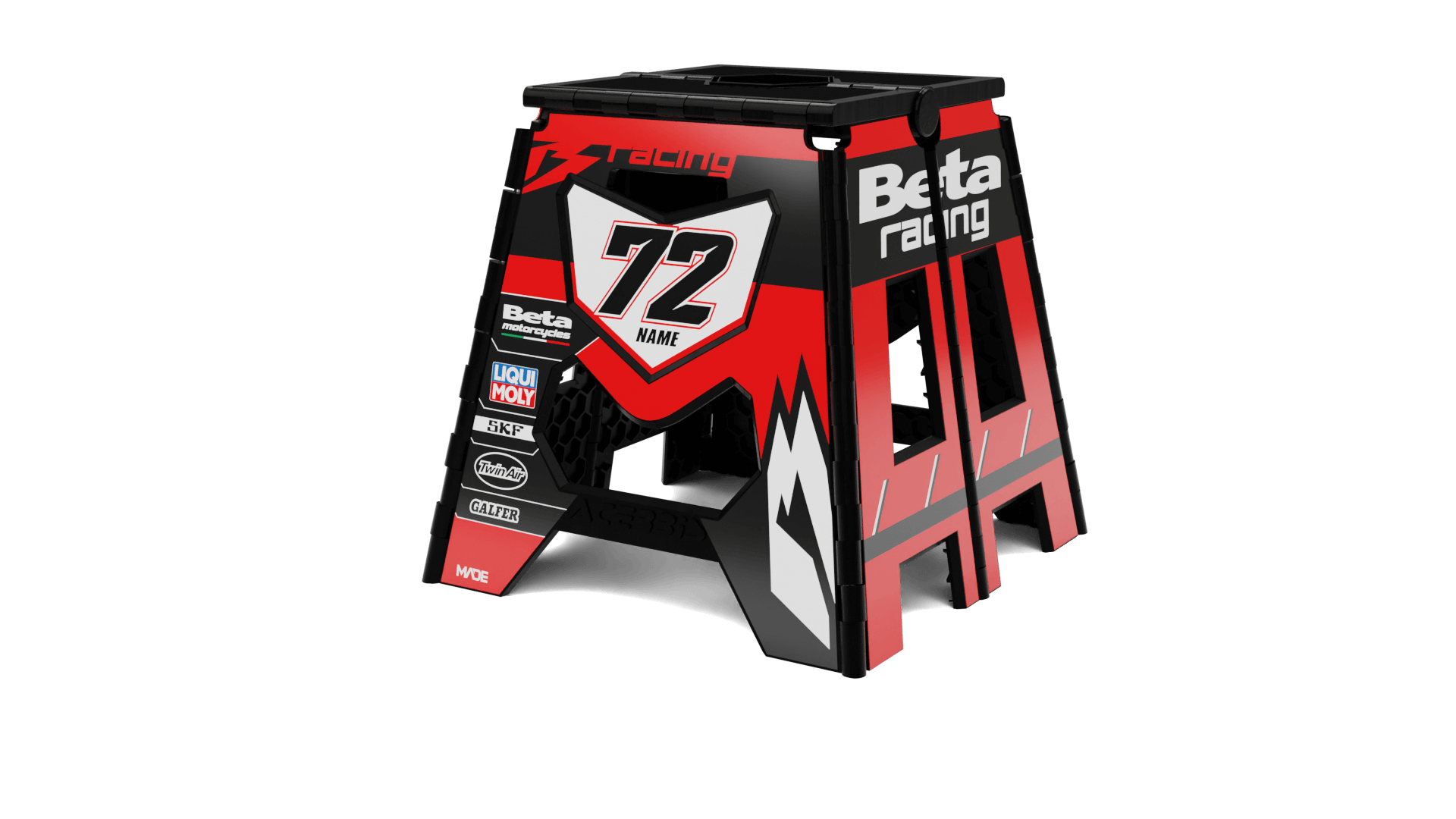 BETA BLITZ BLACK ACERBIS STAND - Madestickers