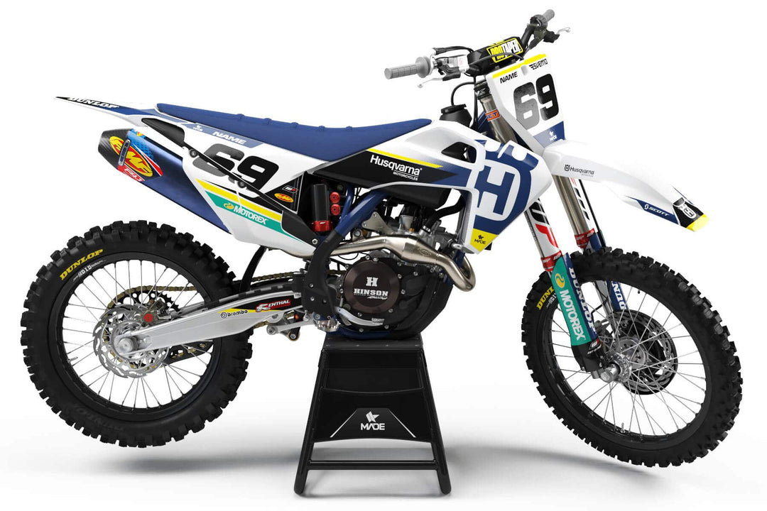 HUSQVARNA CLEAN GRAPHICS KIT - Madestickers