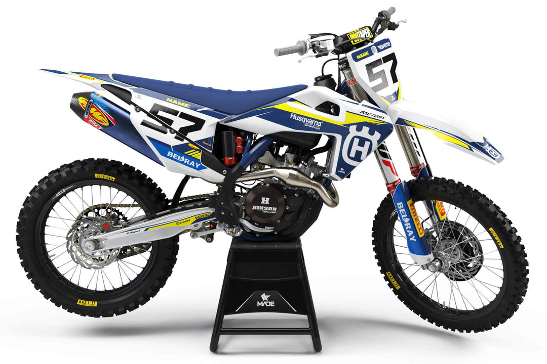 HUSQVARNA FLOW GRAPHICS KIT - Madestickers