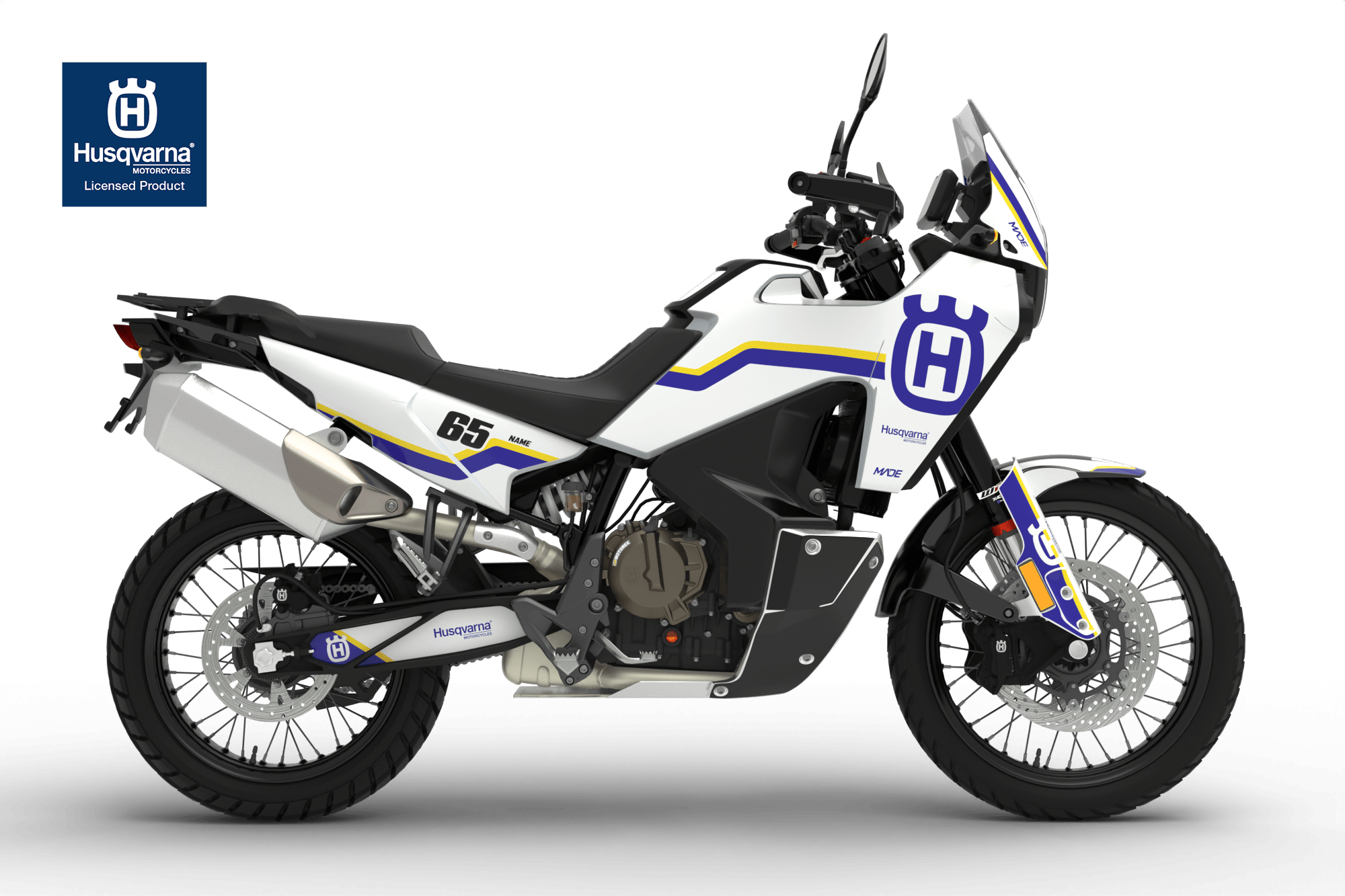 HUSQVARNA NORDEN RETRO GRAPHICS KIT - Madestickers