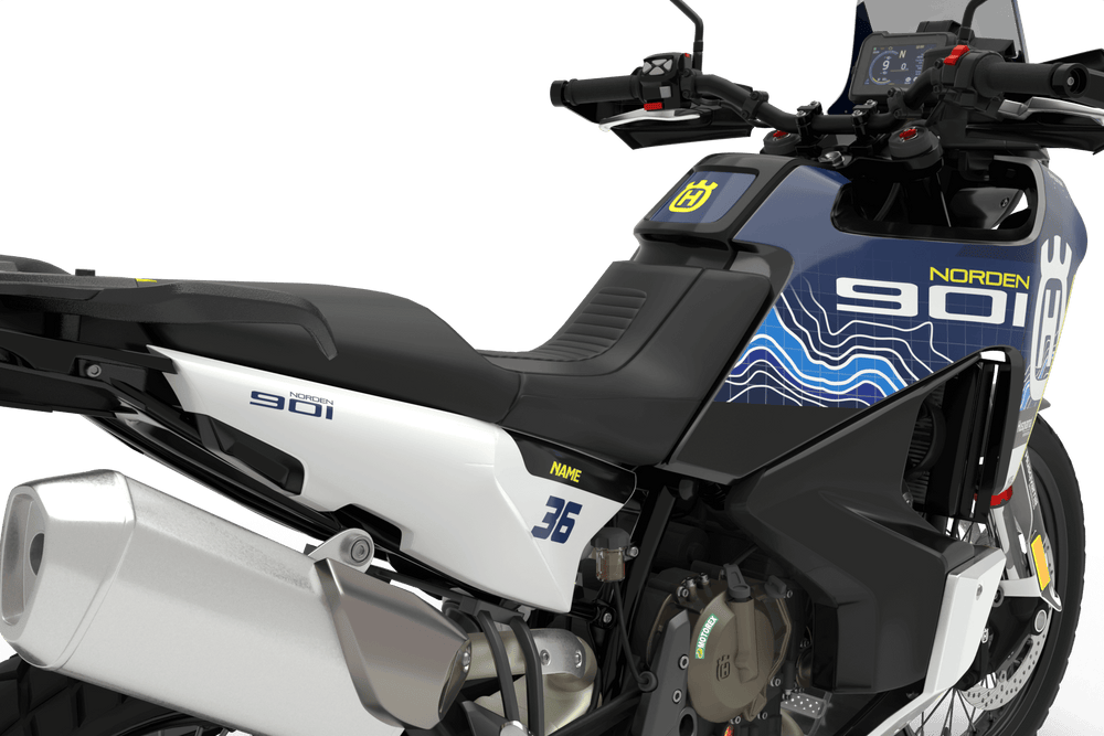 HUSQVARNA NORDEN TOPO GRAPHICS KIT - Madestickers