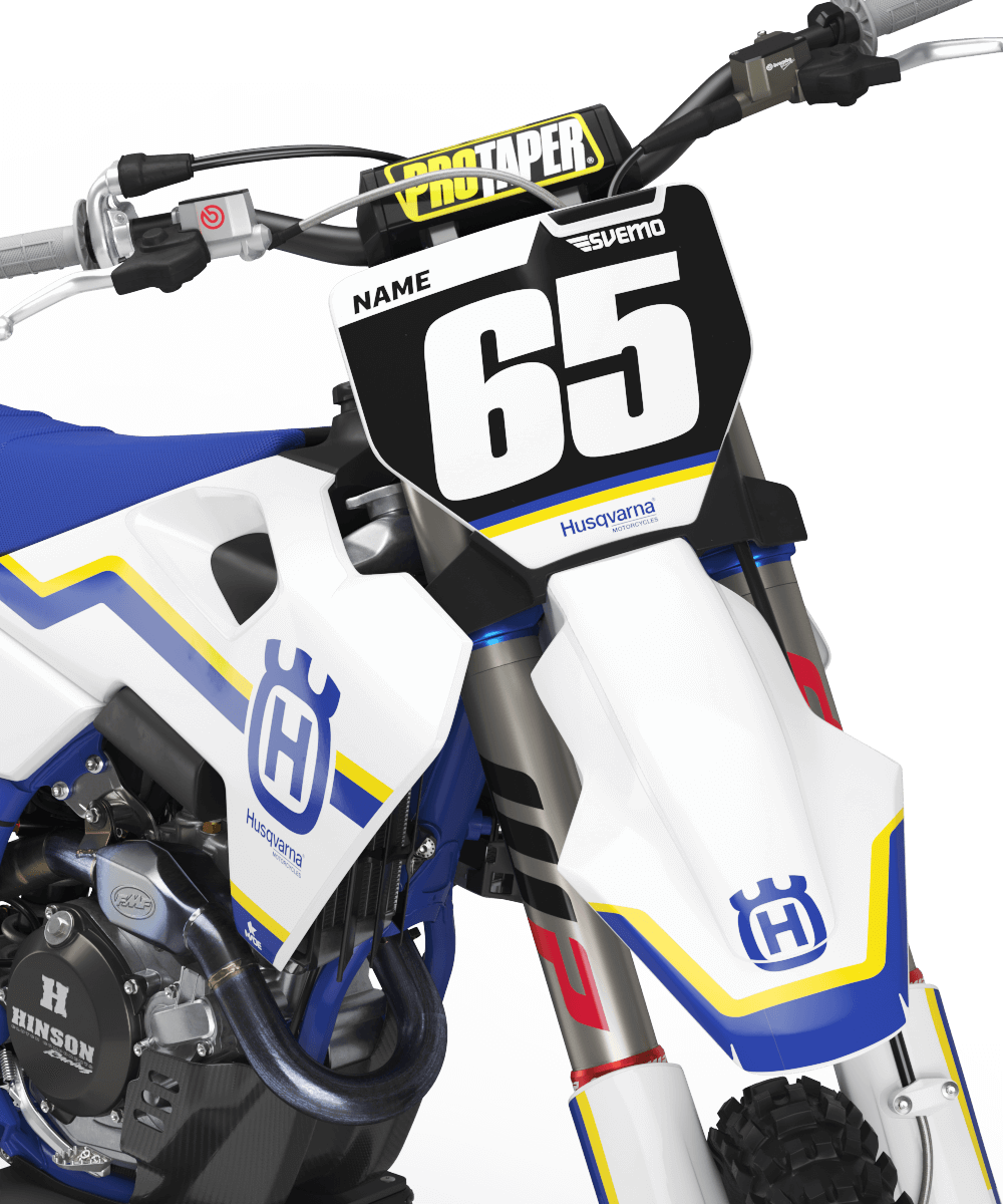 HUSQVARNA RETRO GRAPHICS KIT - Madestickers