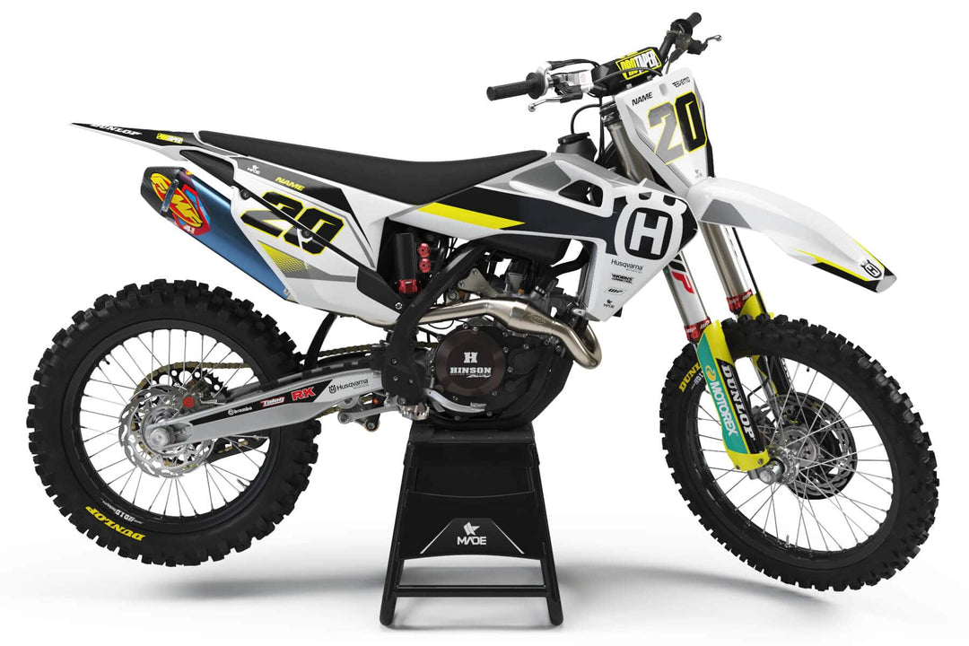 HUSQVARNA SPEED GRAPHICS KIT - Madestickers