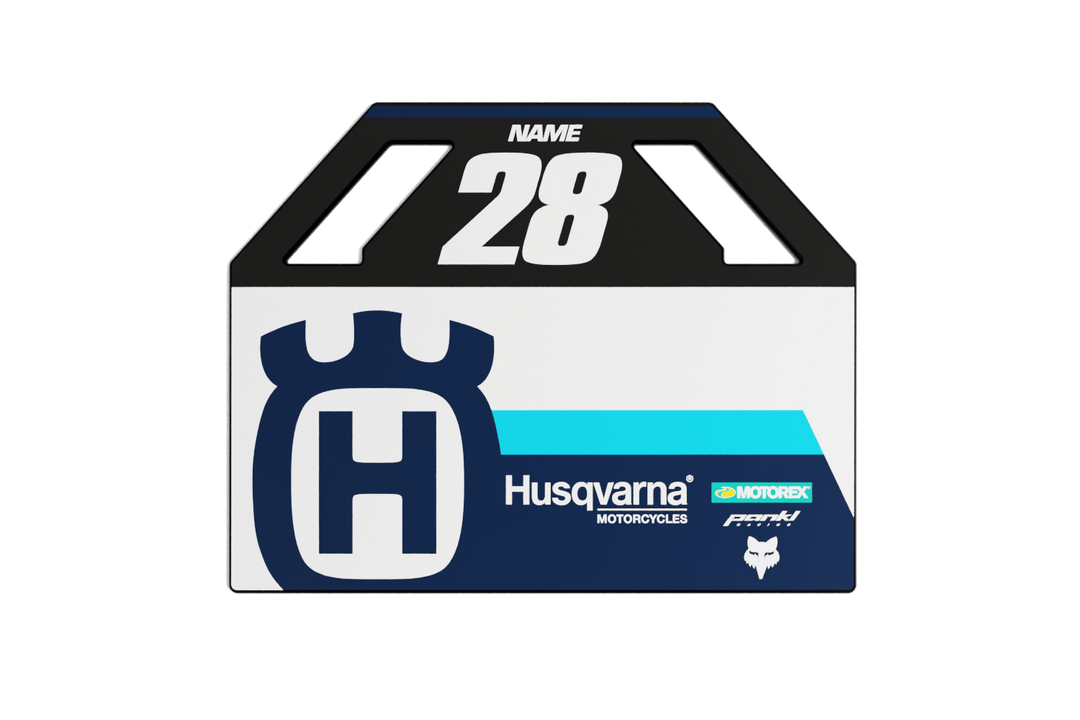 HUSQVARNA TREK WHITE PITBOARD - Madestickers