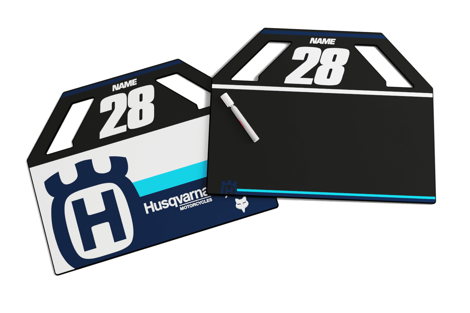 HUSQVARNA TREK WHITE PITBOARD - Madestickers