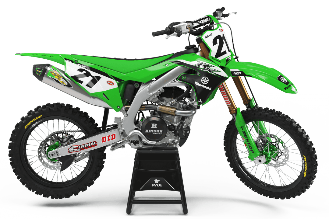 KAWASAKI FACTORY GRAPHICS KIT - Madestickers