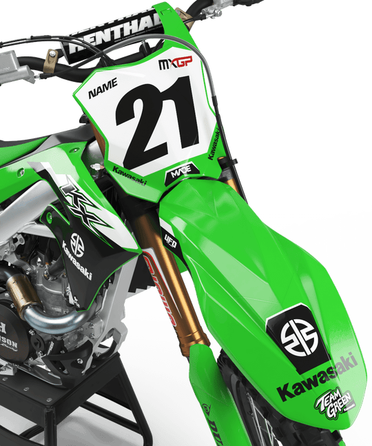 KAWASAKI FACTORY GRAPHICS KIT - Madestickers