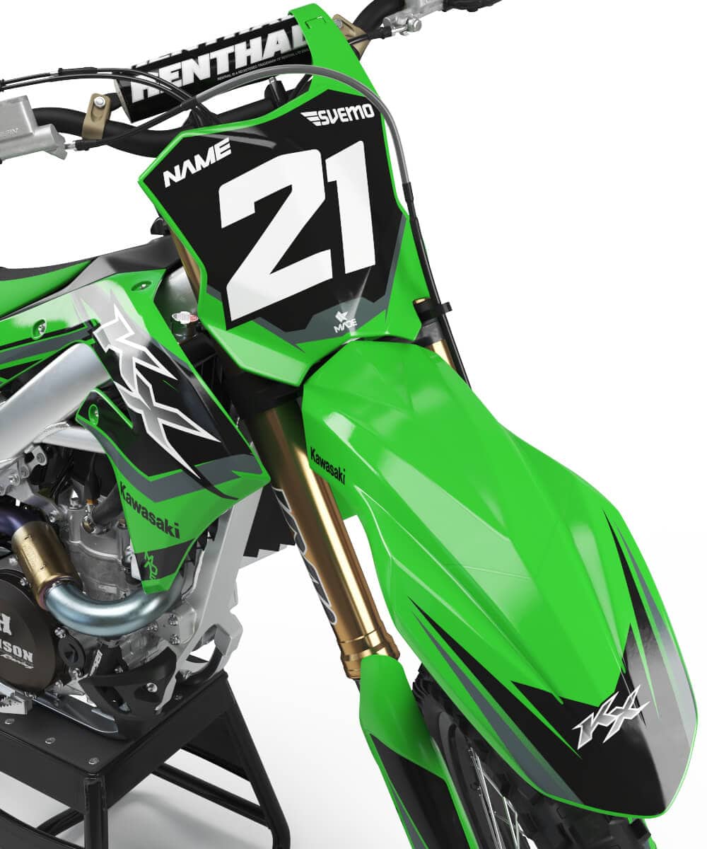 KAWASAKI GHOST GRAPHICS KIT - Madestickers