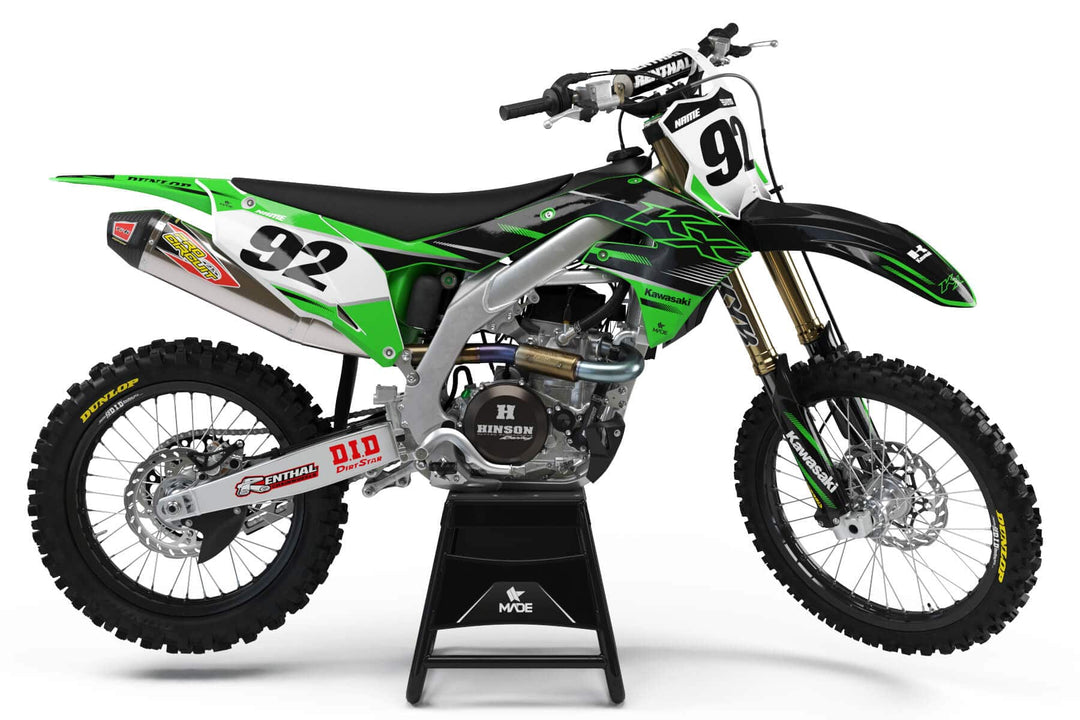 KAWASAKI MONSTER GRAPHICS KIT - Madestickers