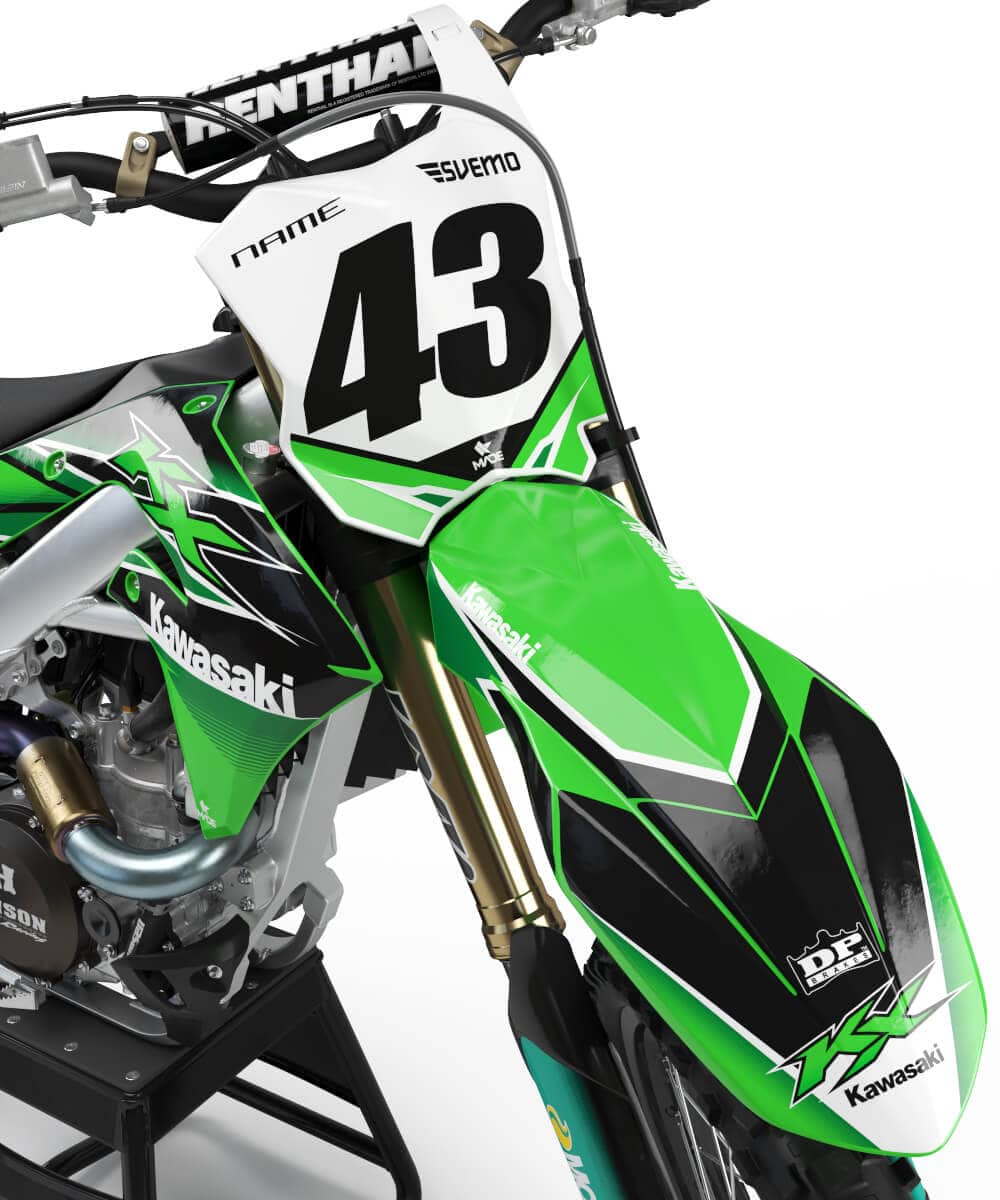 KAWASAKI PUNCH GRAPHICS KIT - Madestickers