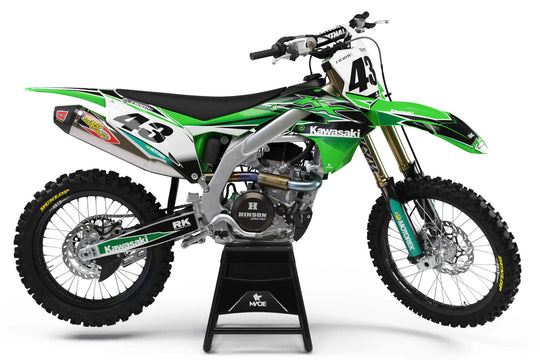 KAWASAKI PUNCH GRAPHICS KIT - Madestickers