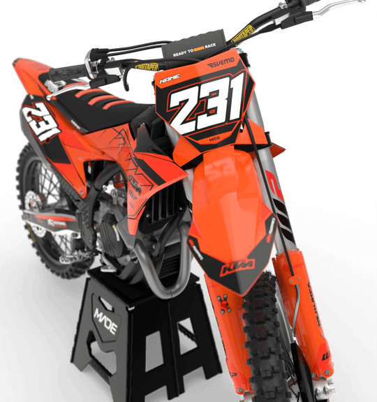 KTM GREEL GRAPHICS KIT - Madestickers