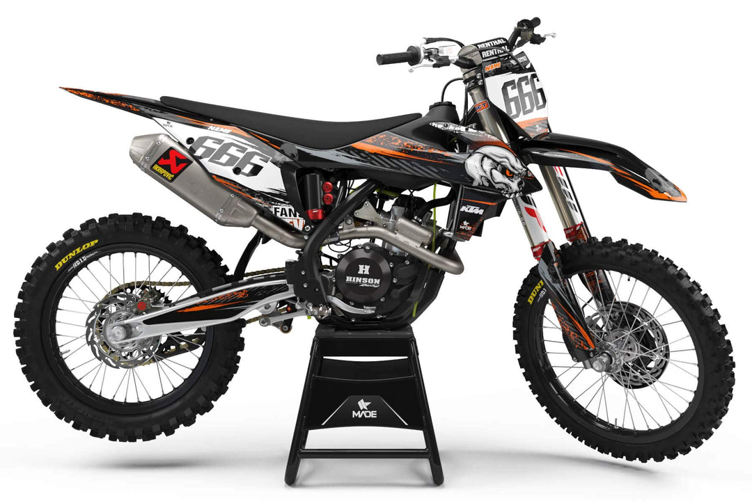 KTM SKULL GRAPHICS KIT - Madestickers