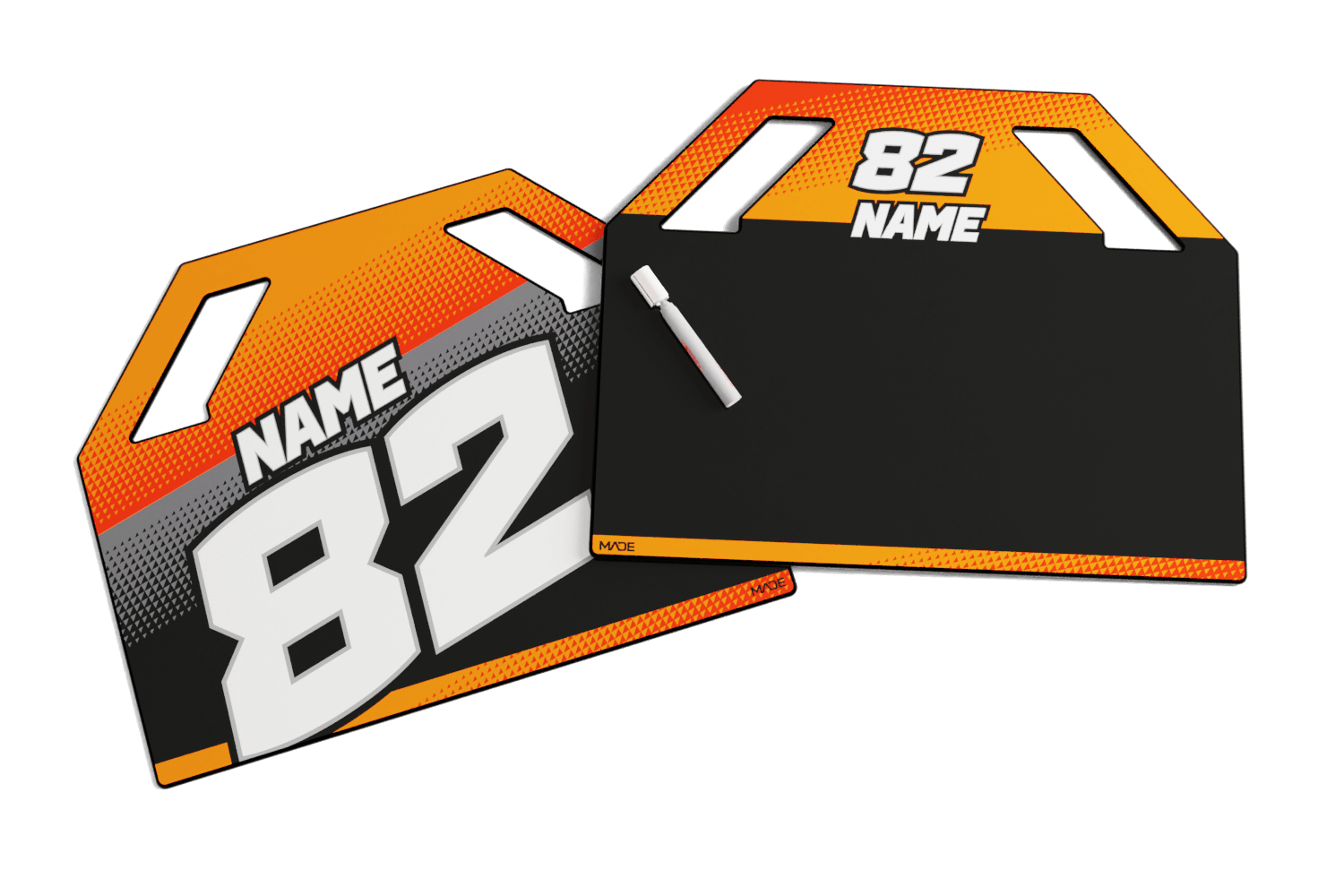 LIGHT ORANGE PITBOARD - Madestickers