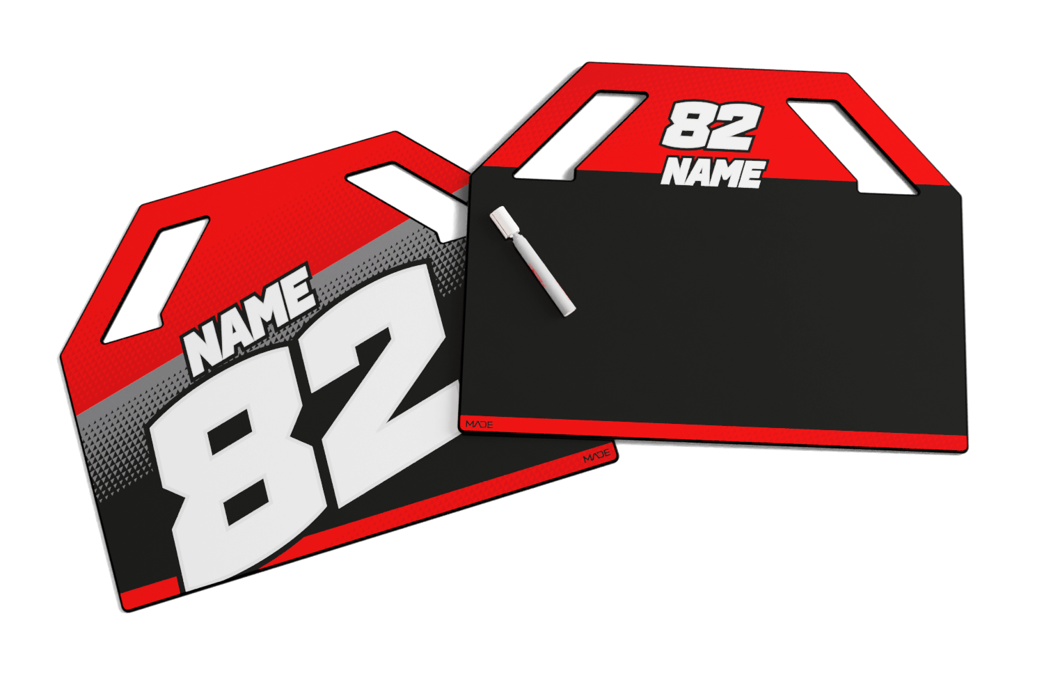 LIGHT RED PITBOARD - Madestickers