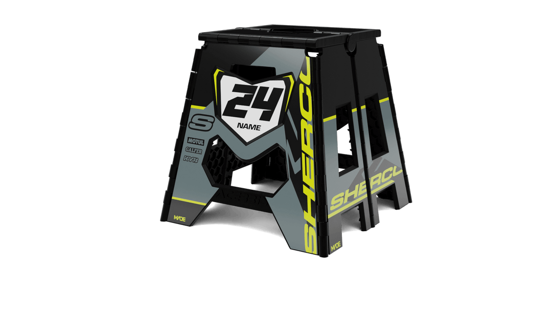 SHERCO BLACK EDITION ACERBIS STAND - Madestickers