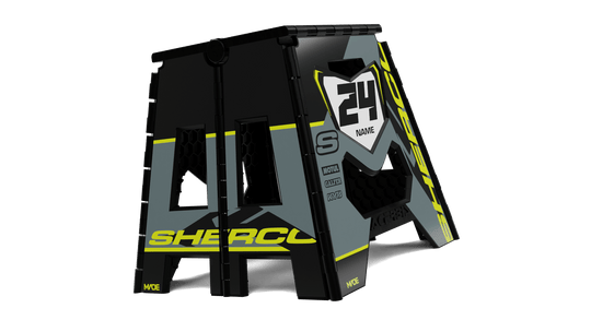 SHERCO BLACK EDITION ACERBIS STAND - Madestickers