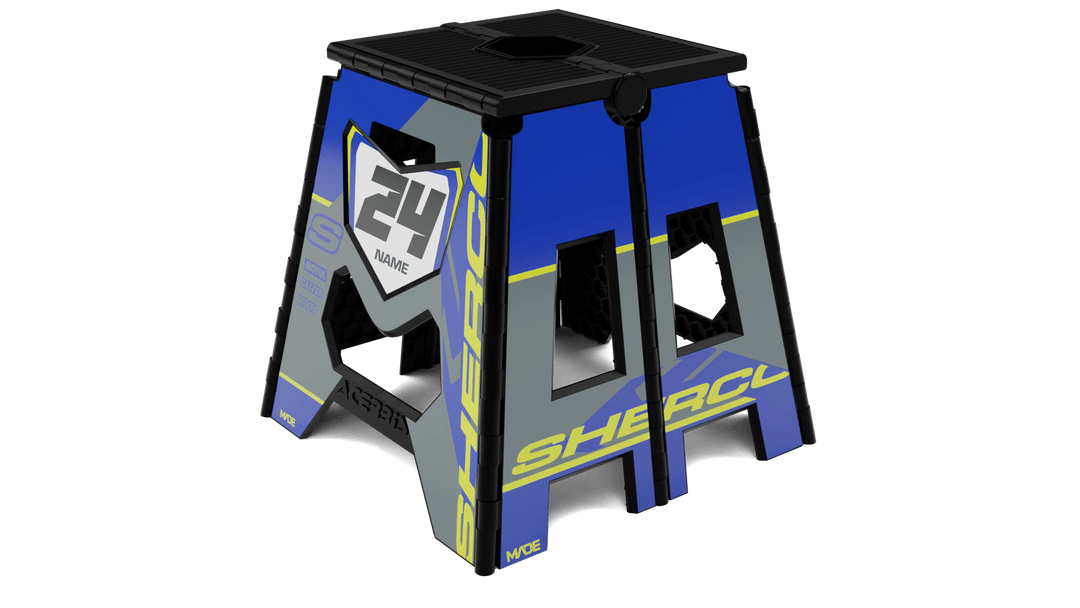 SHERCO BLUE EDITION ACERBIS STAND - Madestickers