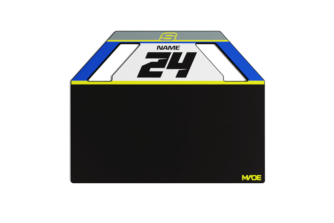 SHERCO CLEAN BLUE PITBOARD - Madestickers