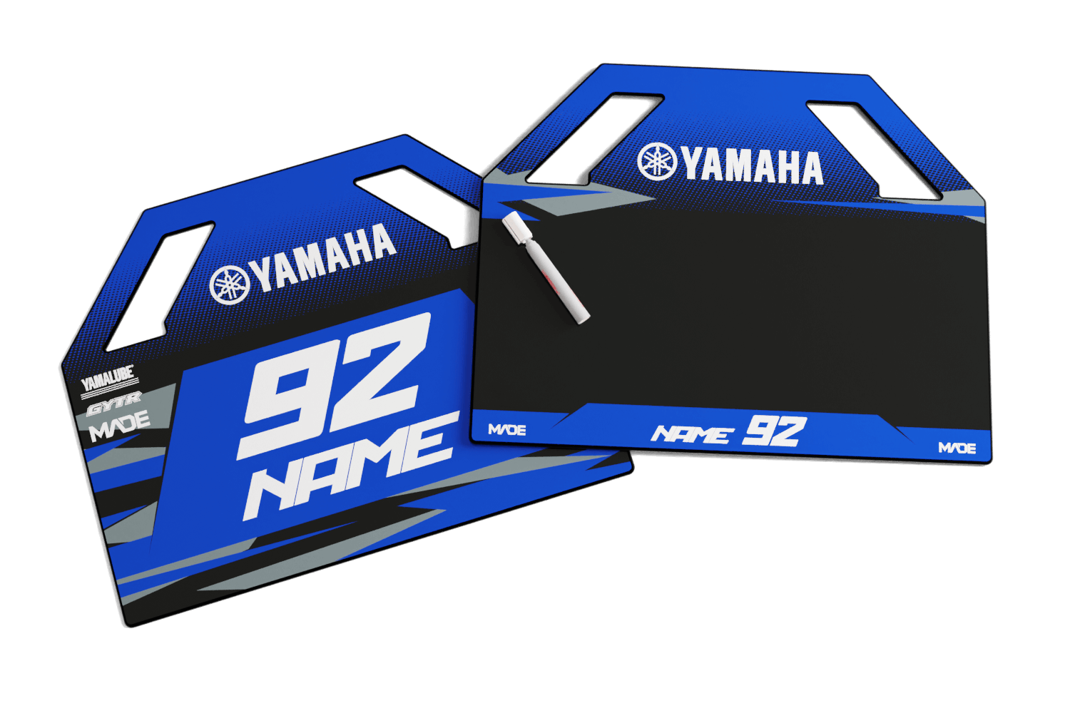 YAMAHA FACTORY PITBOARD - Madestickers